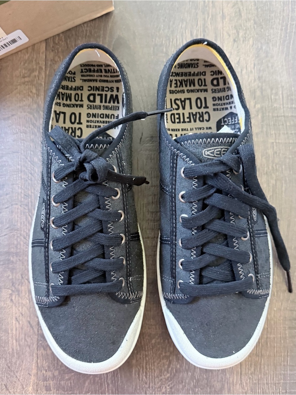 NWT Keen Eldon Harvest Sneaker | Black/Silver Birch | Size: 10.5 - Picture 4 of 10